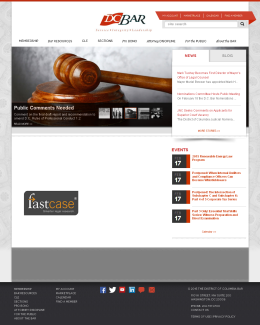 The District of Columbia Bar Homepage