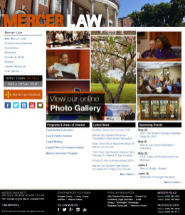 Mercer School of Law Homepage