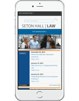 Seton Hall University School of Law Mobile